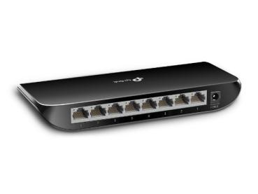 8 Port TP Link Desktop Gigabit Switch TL-SG1008D